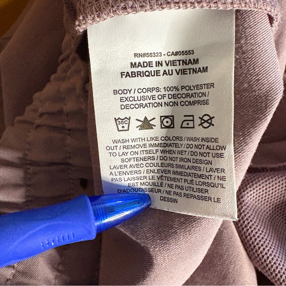 Women's Nike Plus Size 1X Elastic Waist DC6942 Dusty Pink Polyester Jogger Pants - Picture 12 of 13